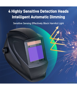 OD8+ 900-1100nm Laser Protection Helmet for Laser Cleaning Machine Laser Welding Machine Laser Welding Helmet